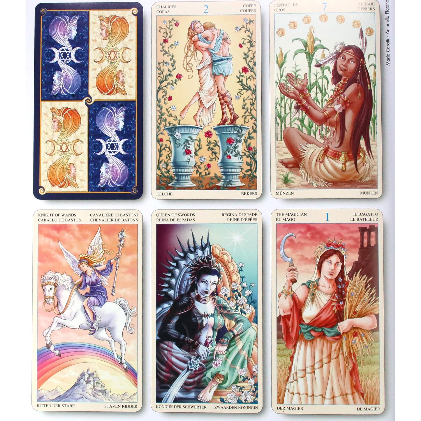 Таро карты Союз Богинь (на английском языке)