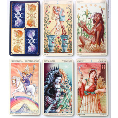 Taro kortos Union of the Goddess (anglų k.)