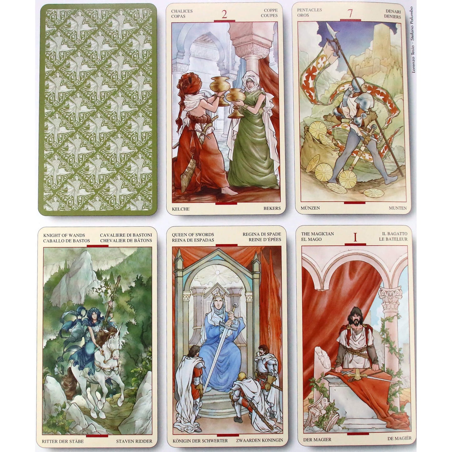 Šventojo Gralio taro kortos (rusų k.)