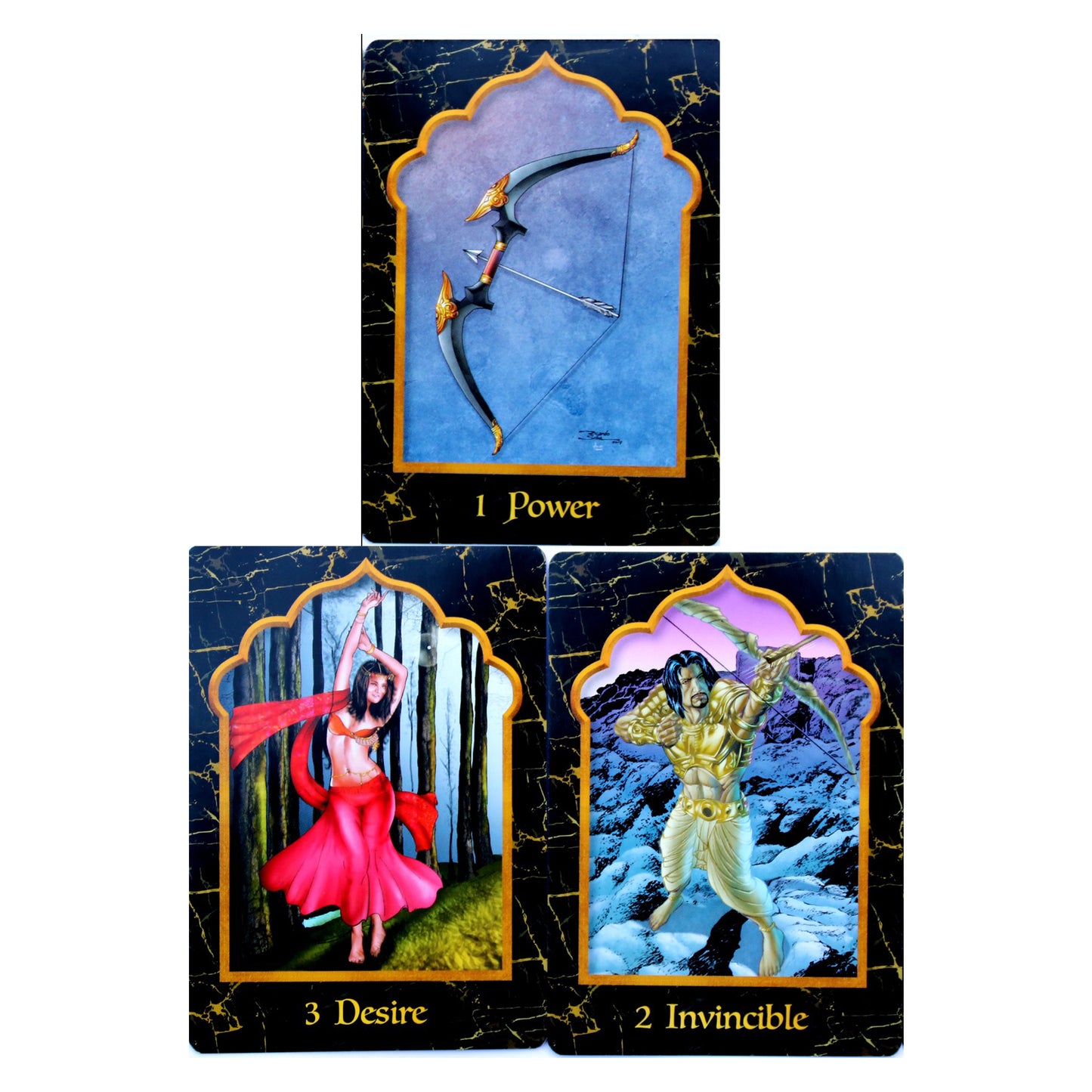 Mahabharatos orakulo kortelės