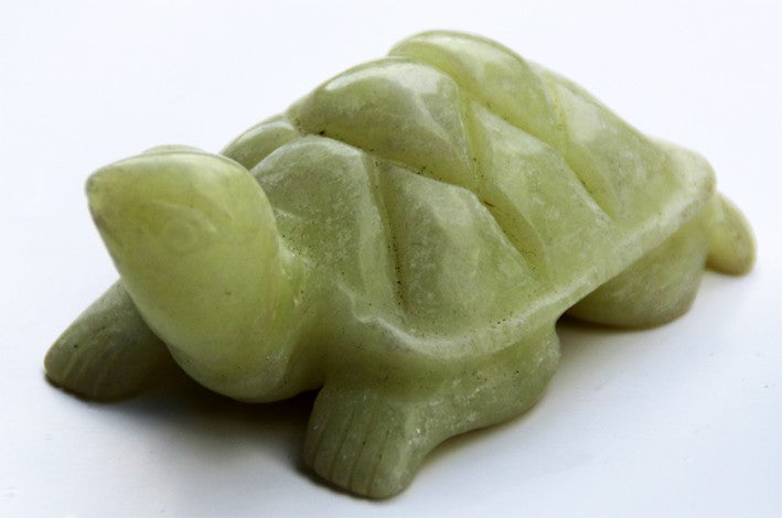 Figūrėlė "Vėžlys" iš nefrito, 20 mm