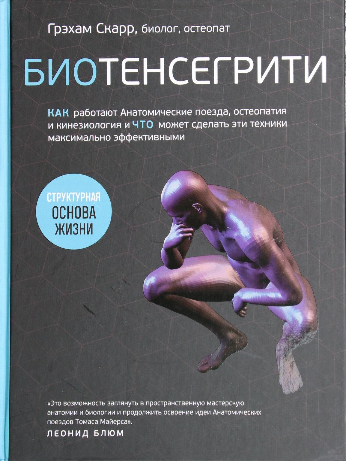 Скарр "Биотенсегрити. Как работают Анатомические поезда, остеопатия и кинезиология" (цветная)