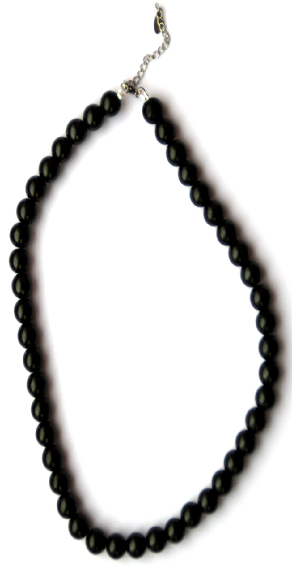 Бусы из шунгита, 55 бусинок