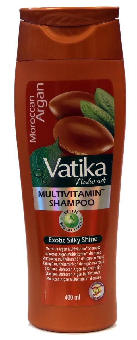 Аюрведический натуральный мультивитаминный шампунь Vatika Moroccan Argan Shampoo 400ml