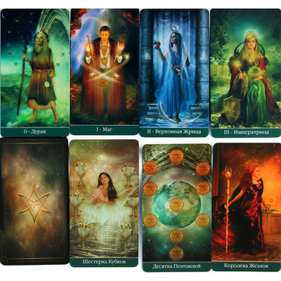 Taro kortos Thelema (sumažintos rusų kalba)