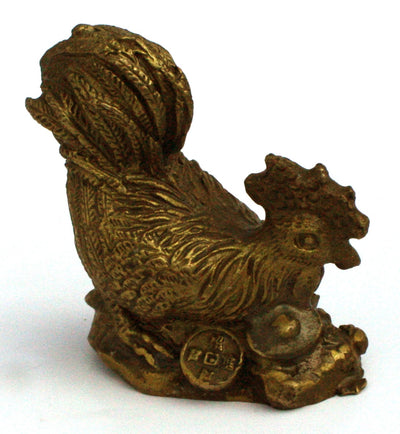 Бронзовая статуэтка "Петух"