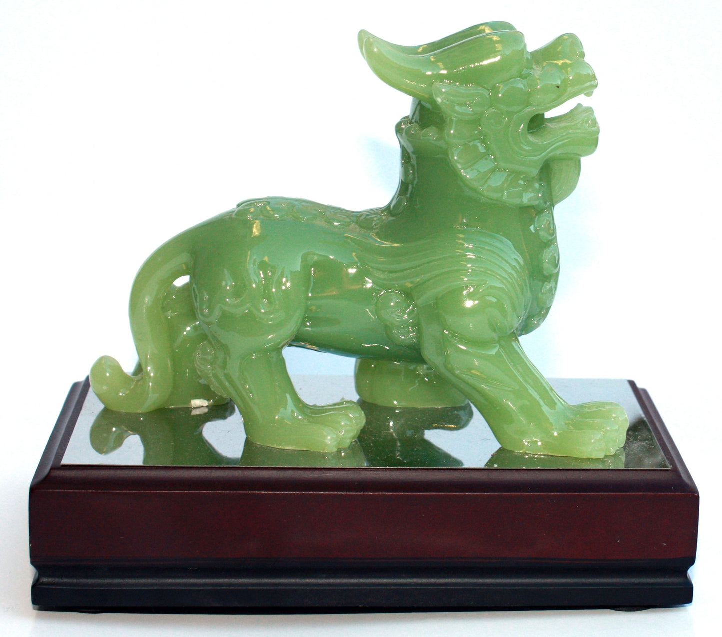 Plastikinė figūrėlė žalia Shih Tzu, 130 mm