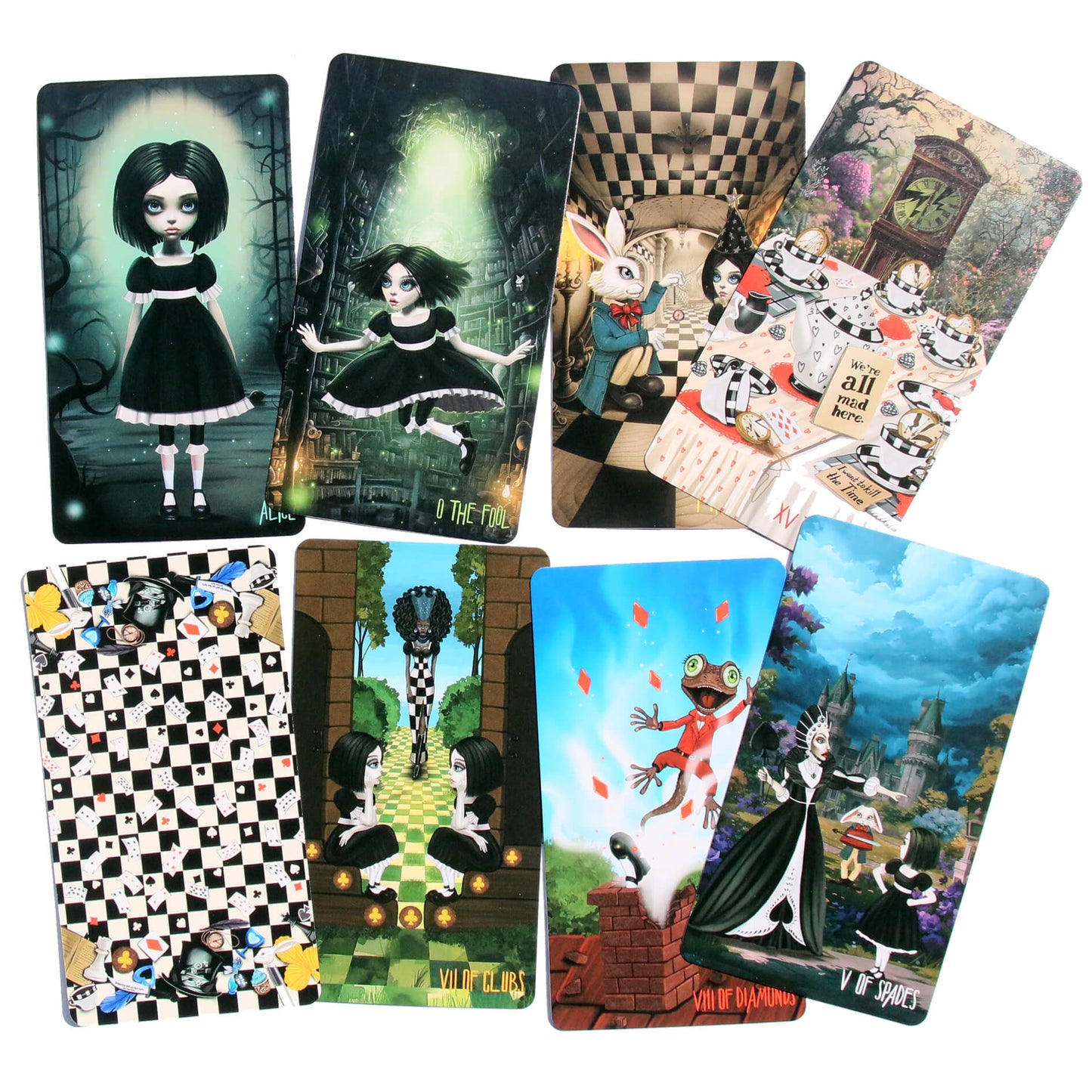 Таро карты ПРИКЛЮЧЕНИЯ АЛИСЫ (на английском языке)