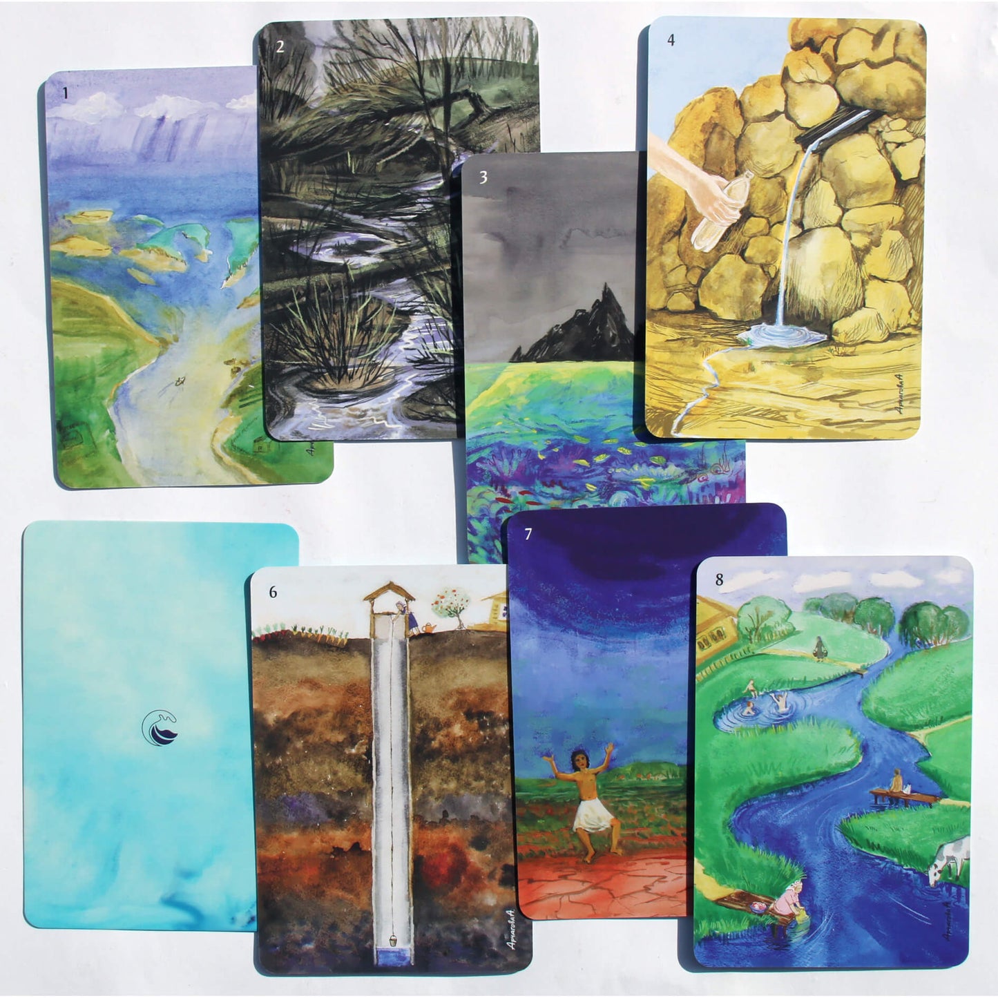 Карты Метафорические Зеркало души для работы со скрытыми программами психики / Анастасия Арчагова