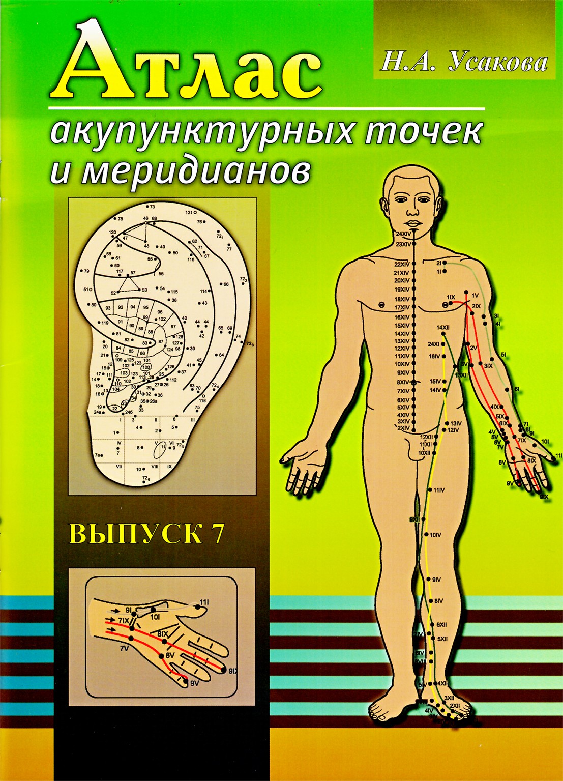 Usakova „Akupunktūros taškų ir meridianų atlasas“ 7