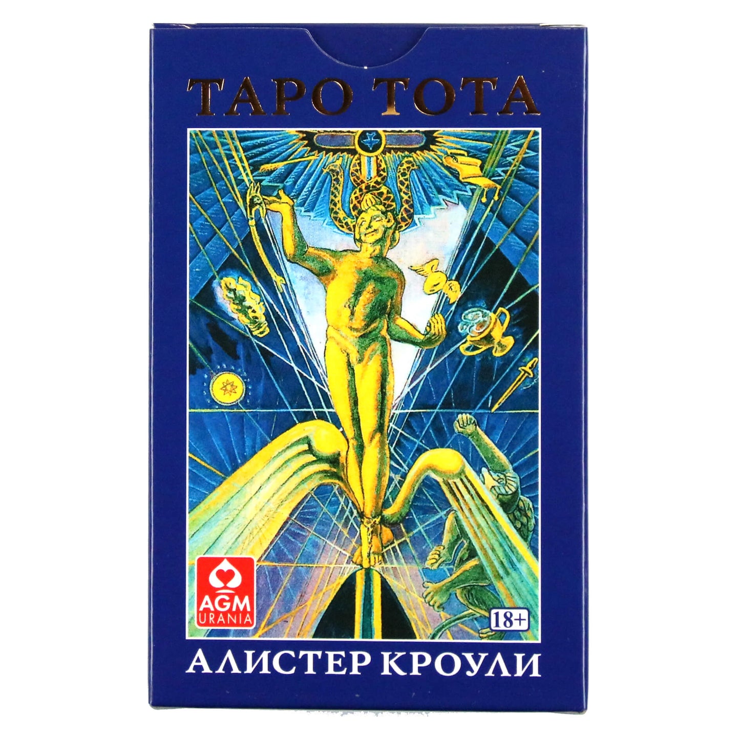 Taro kortos Aleister Crowley Tarot Thoth (rusų k.)