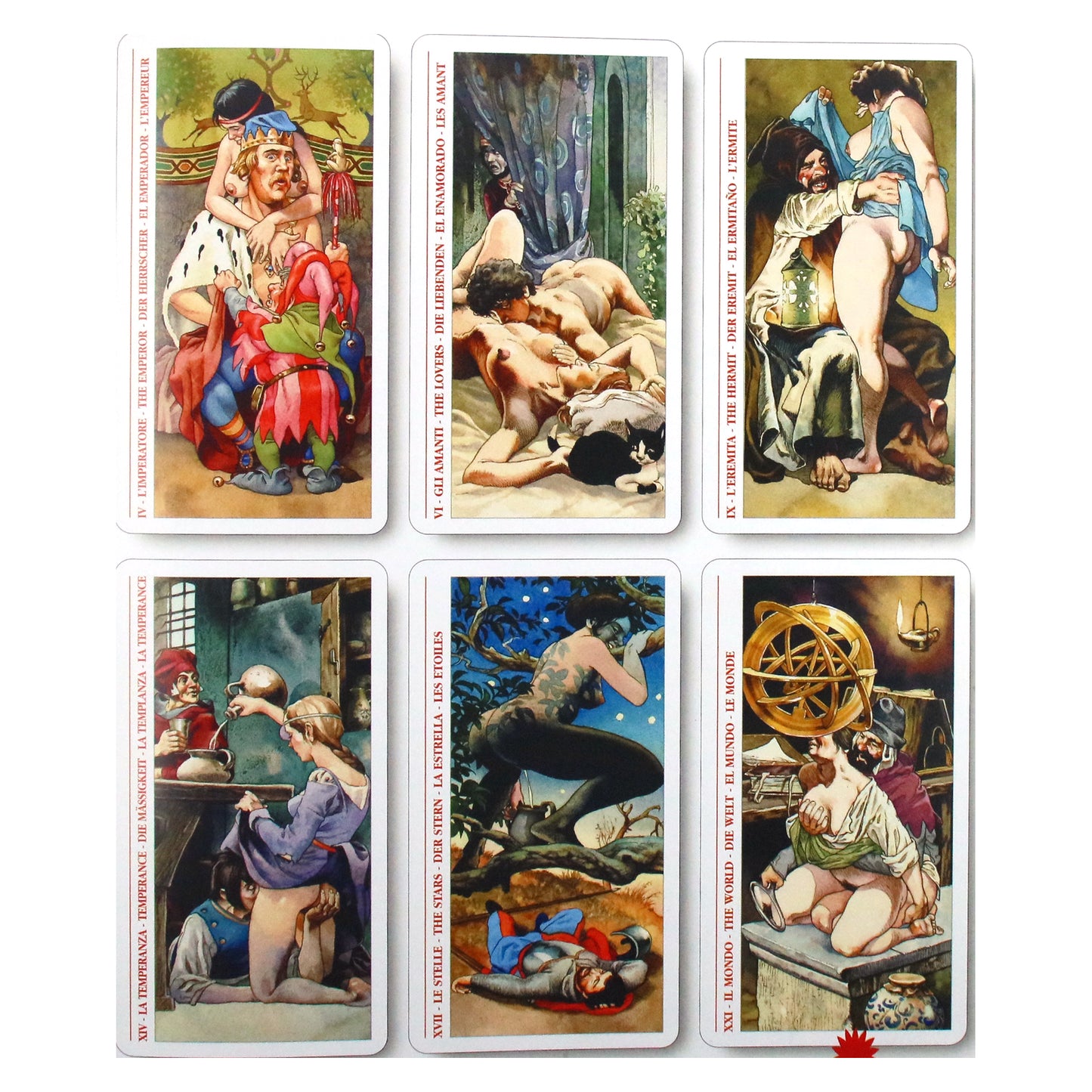 Taro kortos Dekameronas (rusų k.)