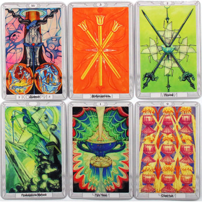 Toto Aleisterio Crowley Taro kortos (rusų kalba)