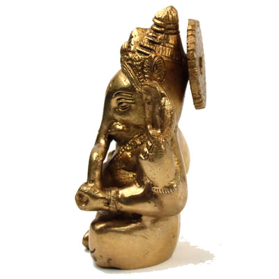 Бронзовая статуэтка "Ганеша", 115 мм