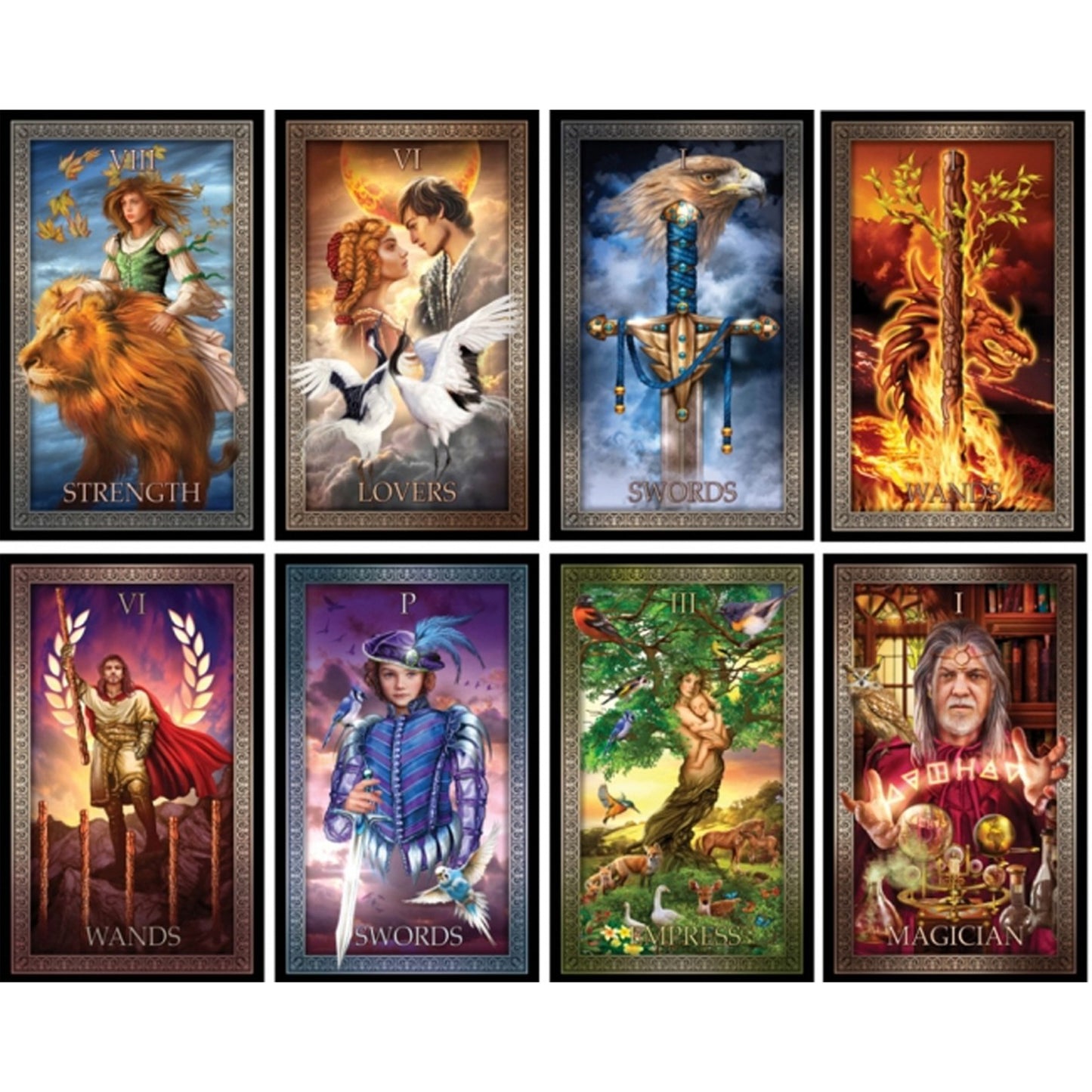 Taro kortos Grand Lux ​​/ Ciro Marchetti