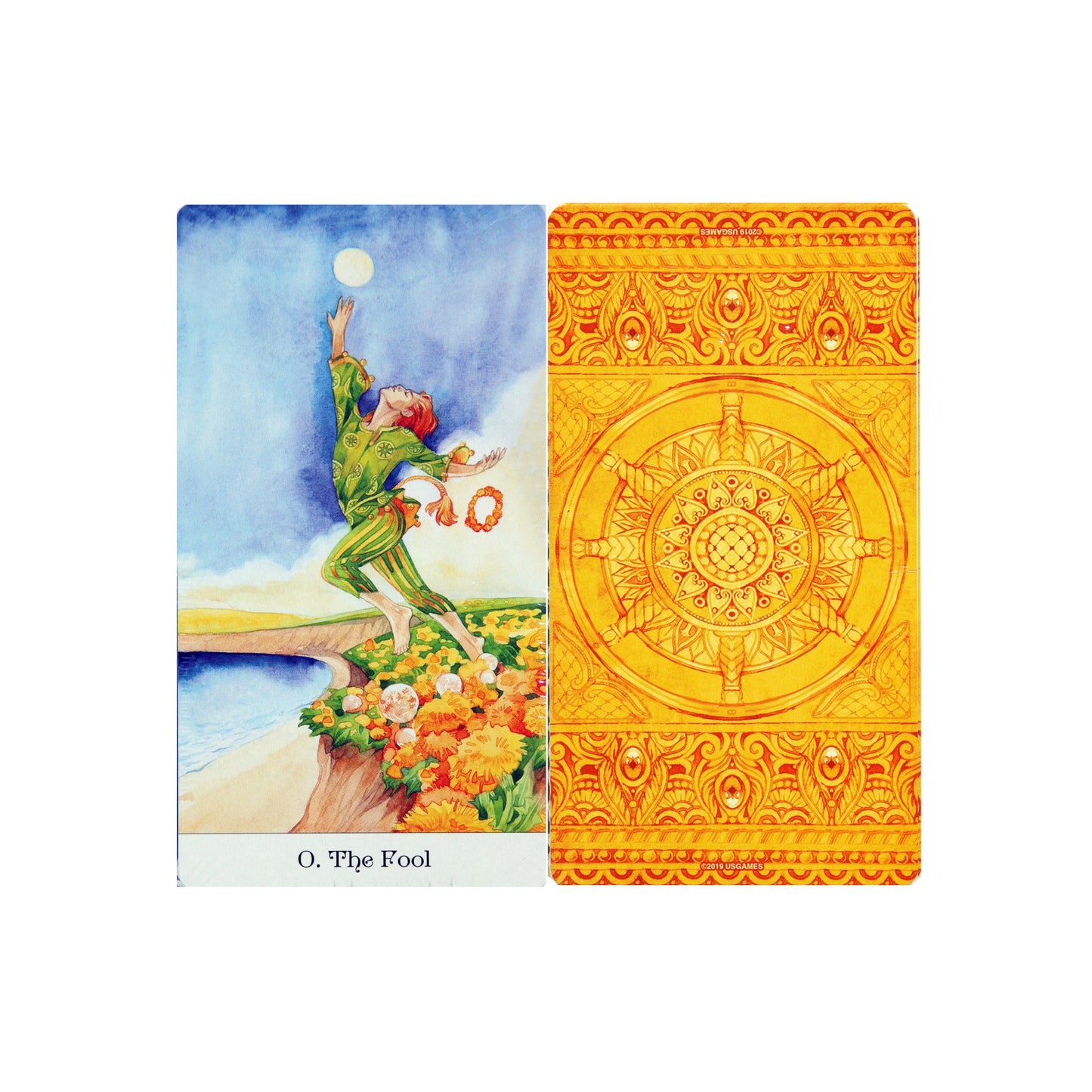 Таро карты Золотого Колеса (на английском языке)