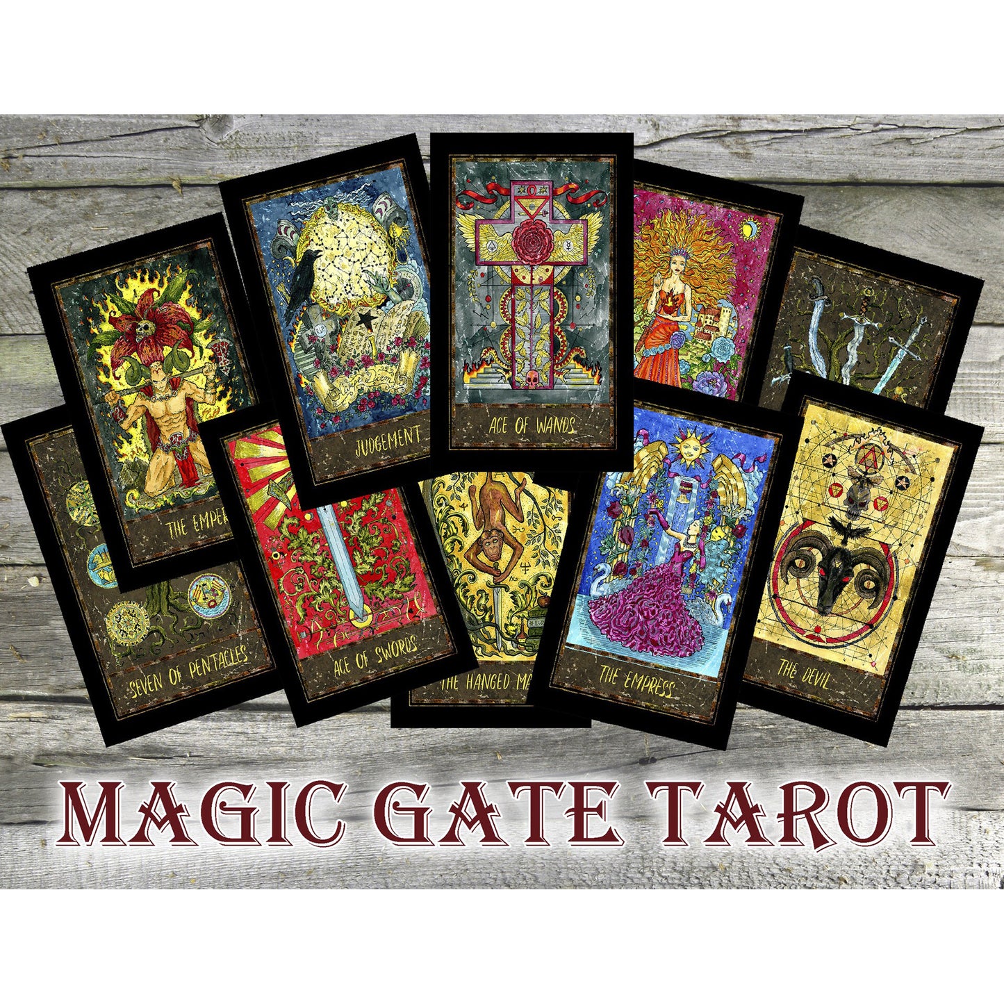 Taro kortos Magic Gates / Vera Petruk