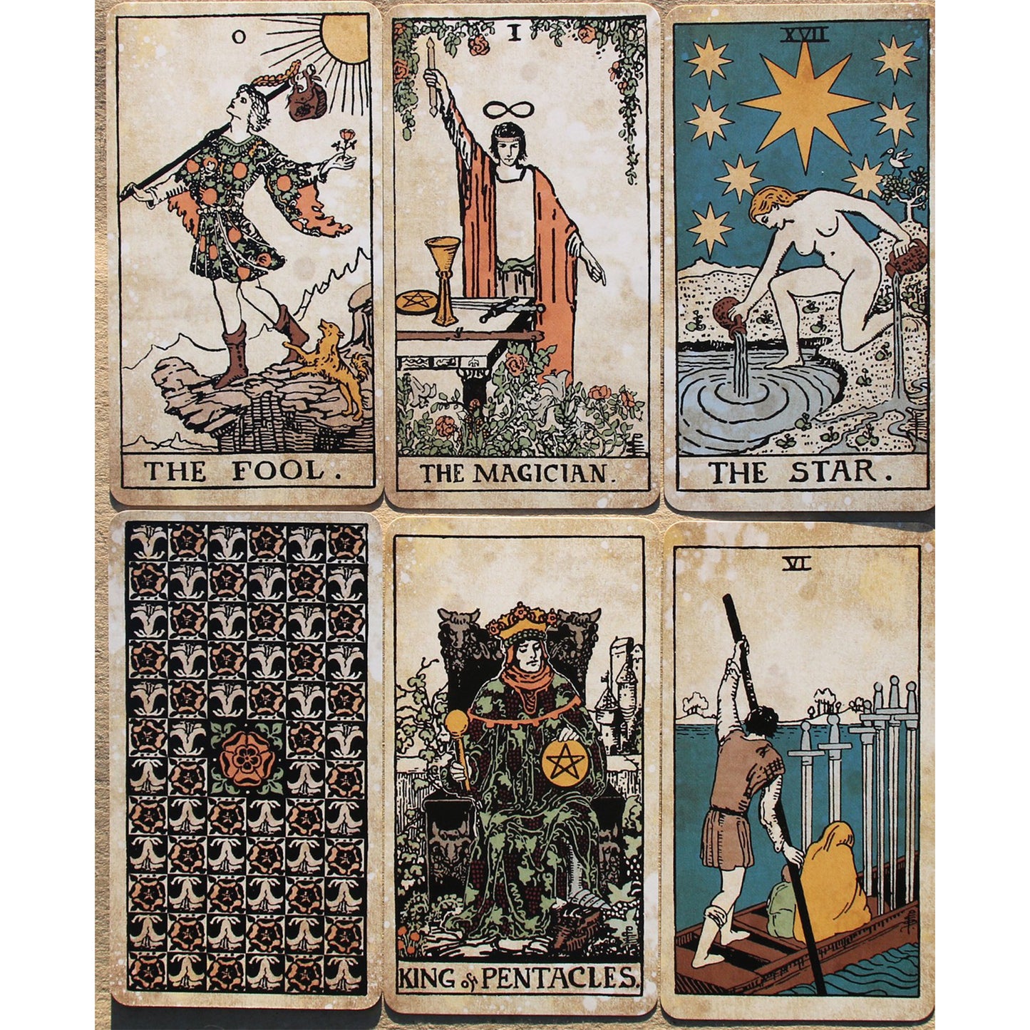 Taro kortos Vintage tarot (anglų k.)