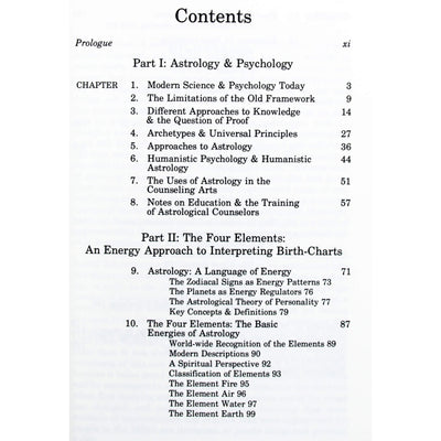 Stephen Arroyo "Astrology, Psichology and the Four Elements"