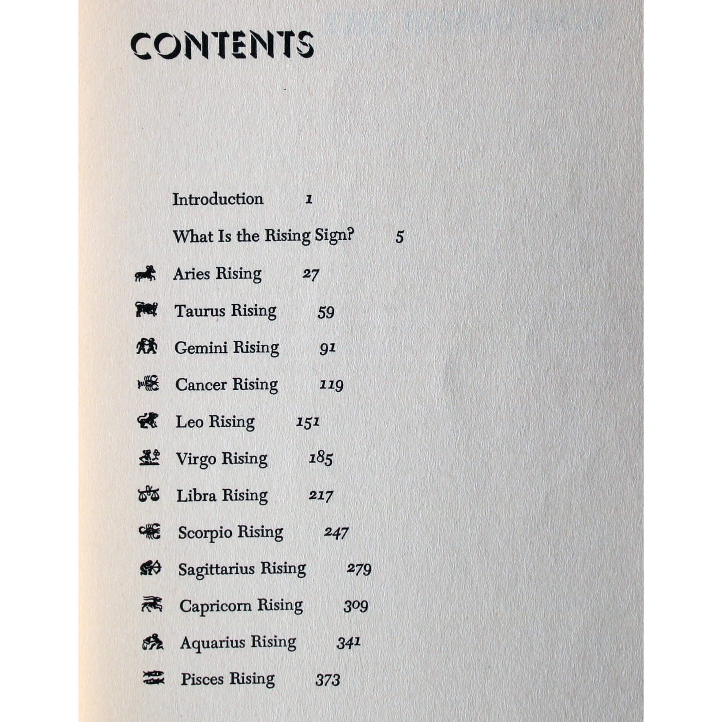 Jeanne Avery "The rising sign. Your astrological mask"