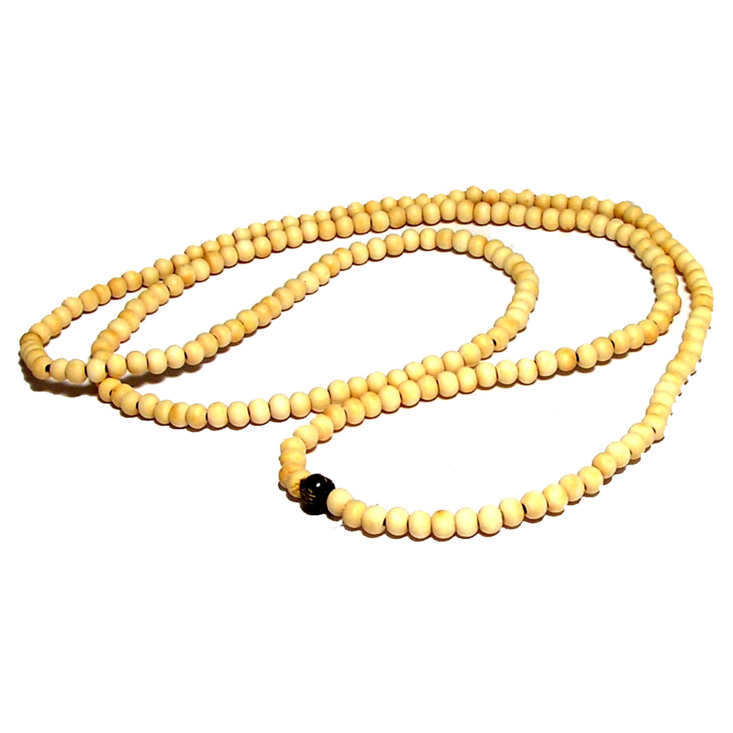 Чётки из светлого дерева (216 бусин)