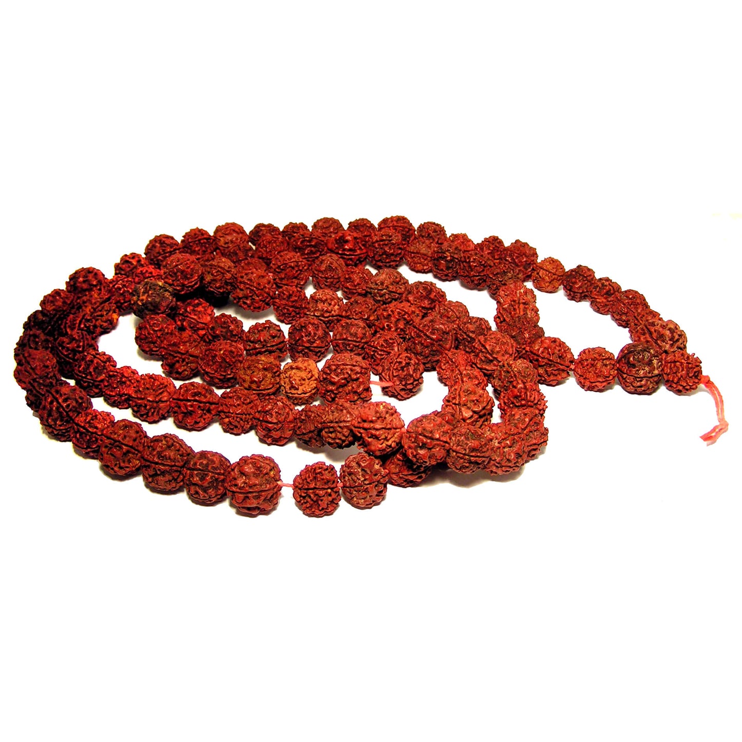 Чётки из рудракши крупные, (108 бусин)