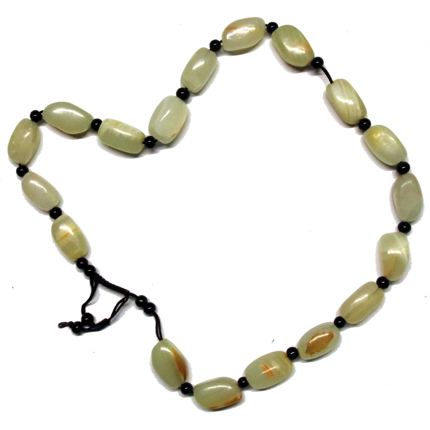 Бусы из оникса C (18 бусин)