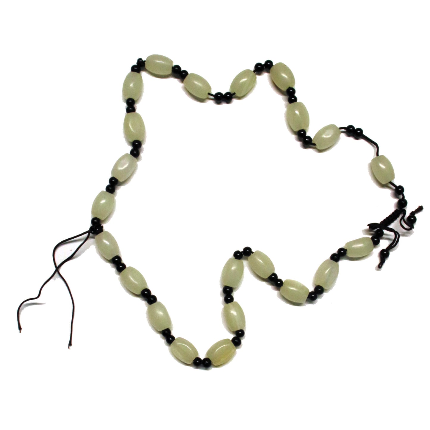 Бусы из оникса D (22 бусины)