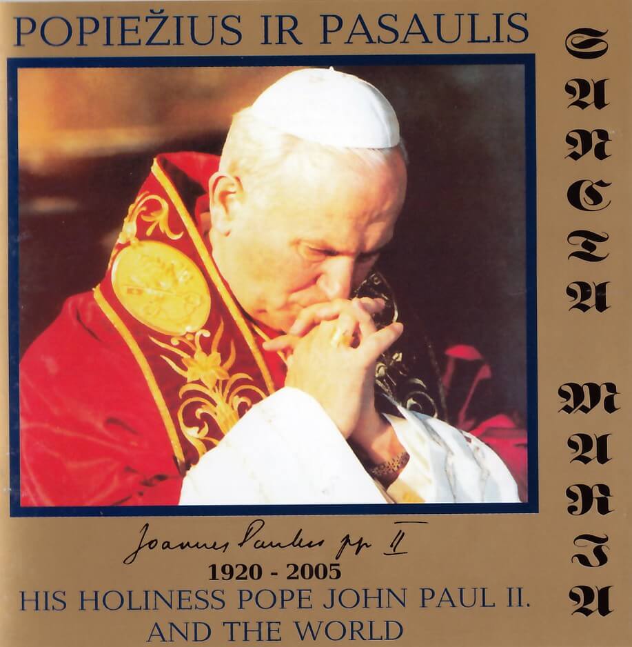 Musica sacrale / Popiežius ir pasaulis / Belanas