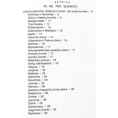 Burtai, papročiai, sapnai, horoskopai I