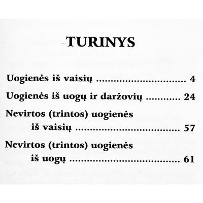 Labai paprasta / Egzotiškos uogienės