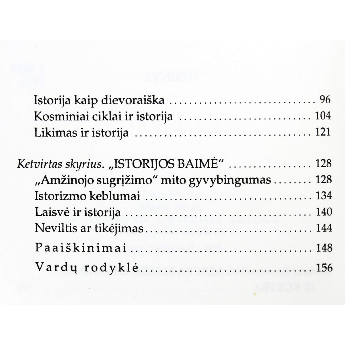 Mircea Eliade "Amžinojo sugrįžimo mitas"