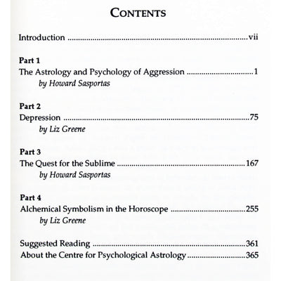 Liz Greene "Dynamics of the Unconscious"