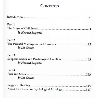 Liz Greene "The Development of the Personality"