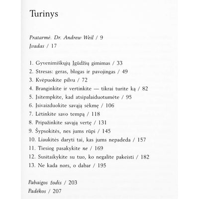 Fred Luskin "Atsikratyk streso visiems laikams"