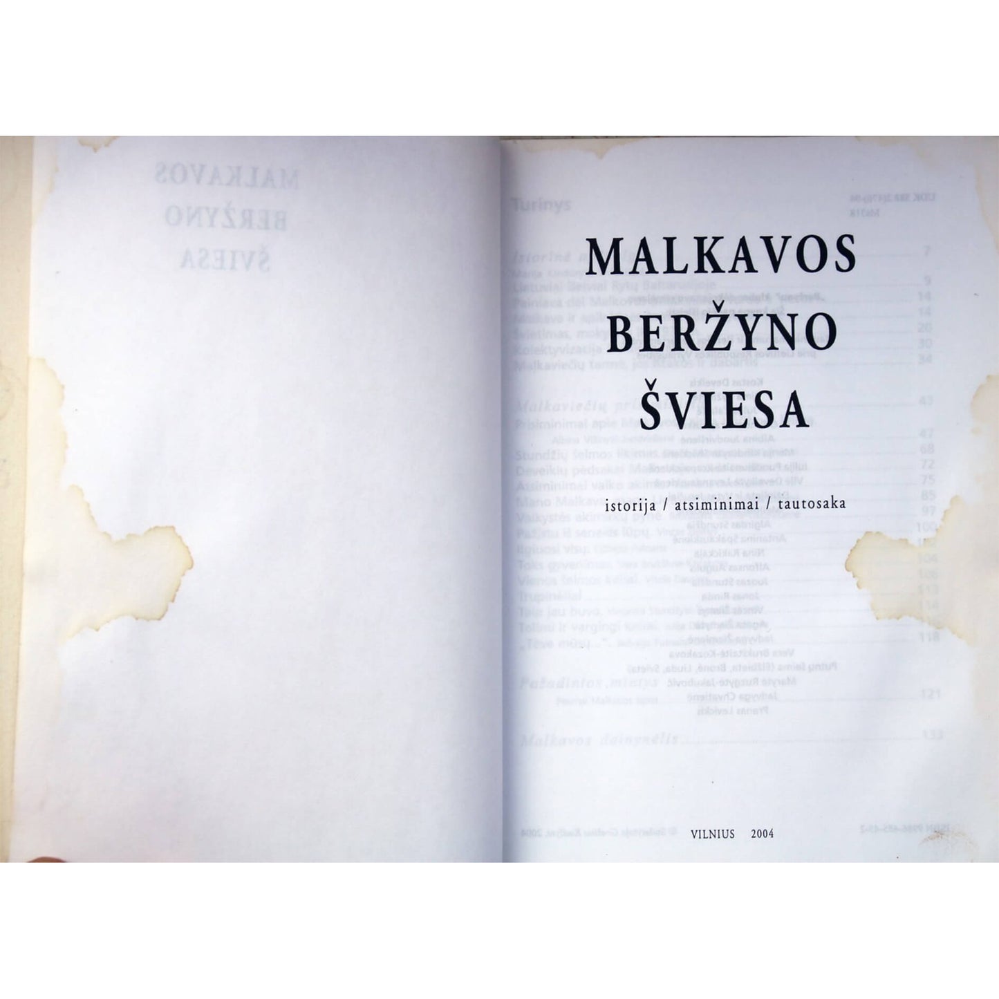 Malkavos beržyno šviesa