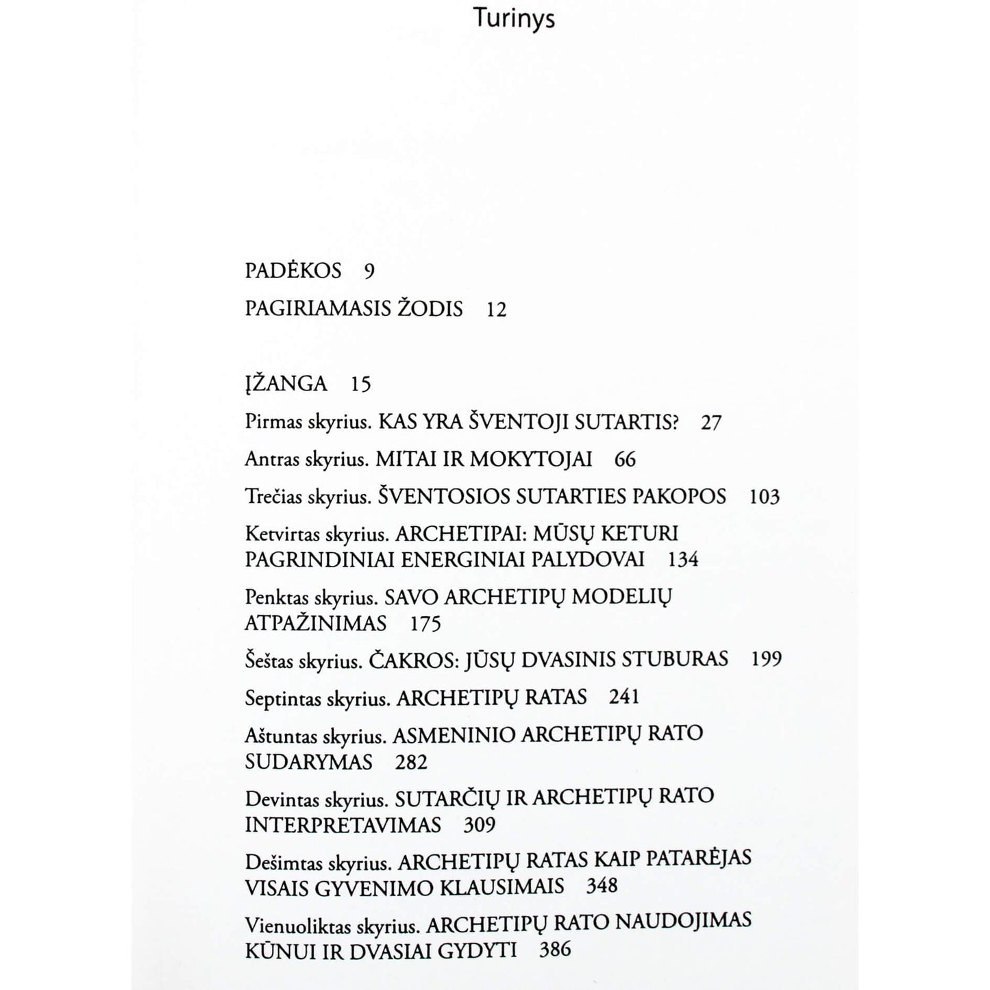 Caroline Myss "Šventosios sutartys"