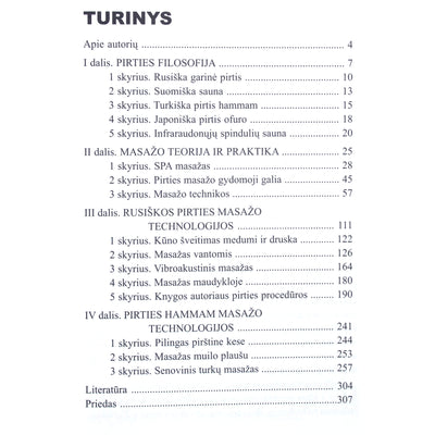 Viktoras Oguy "Pirties masažas"