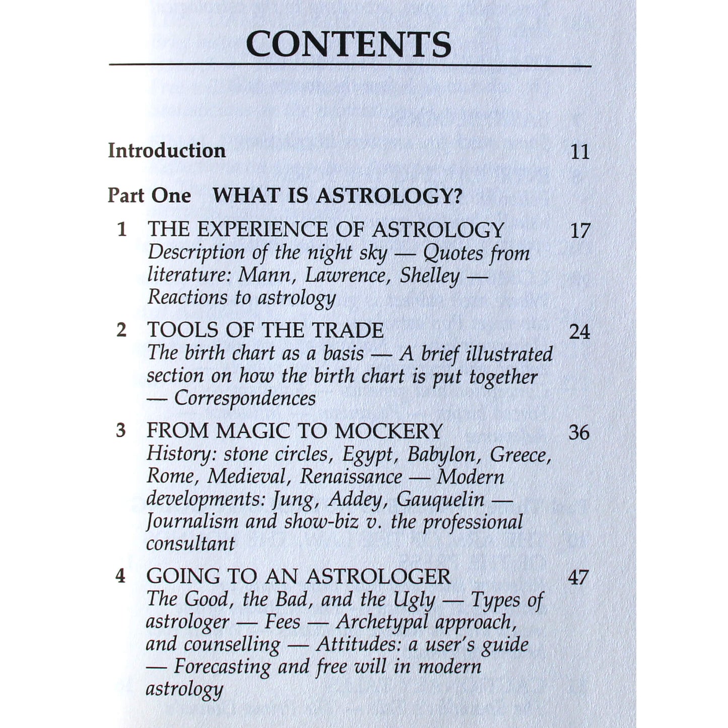 Robert Parry "In defense of astrology"