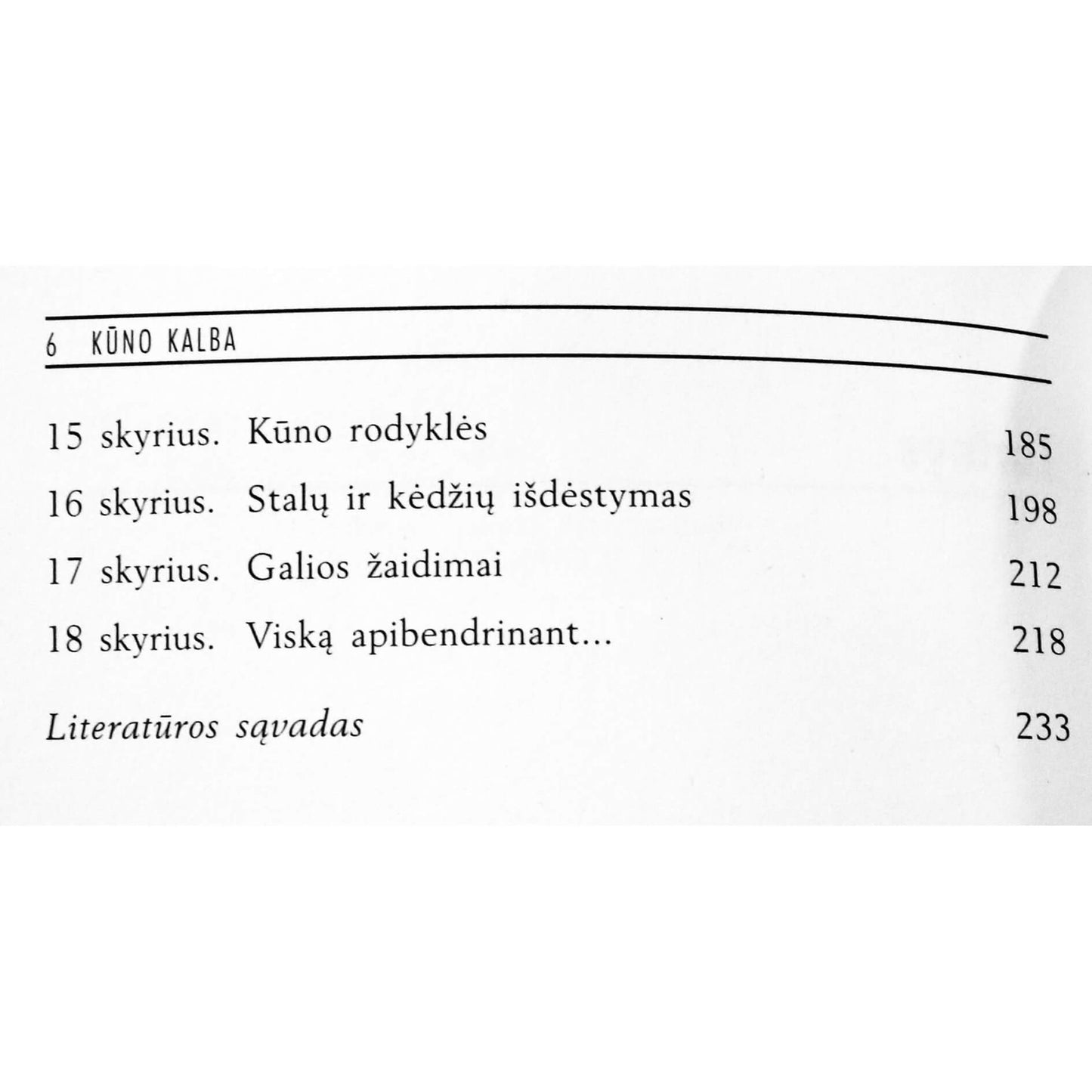 Allan Pease "Kūno kalba"