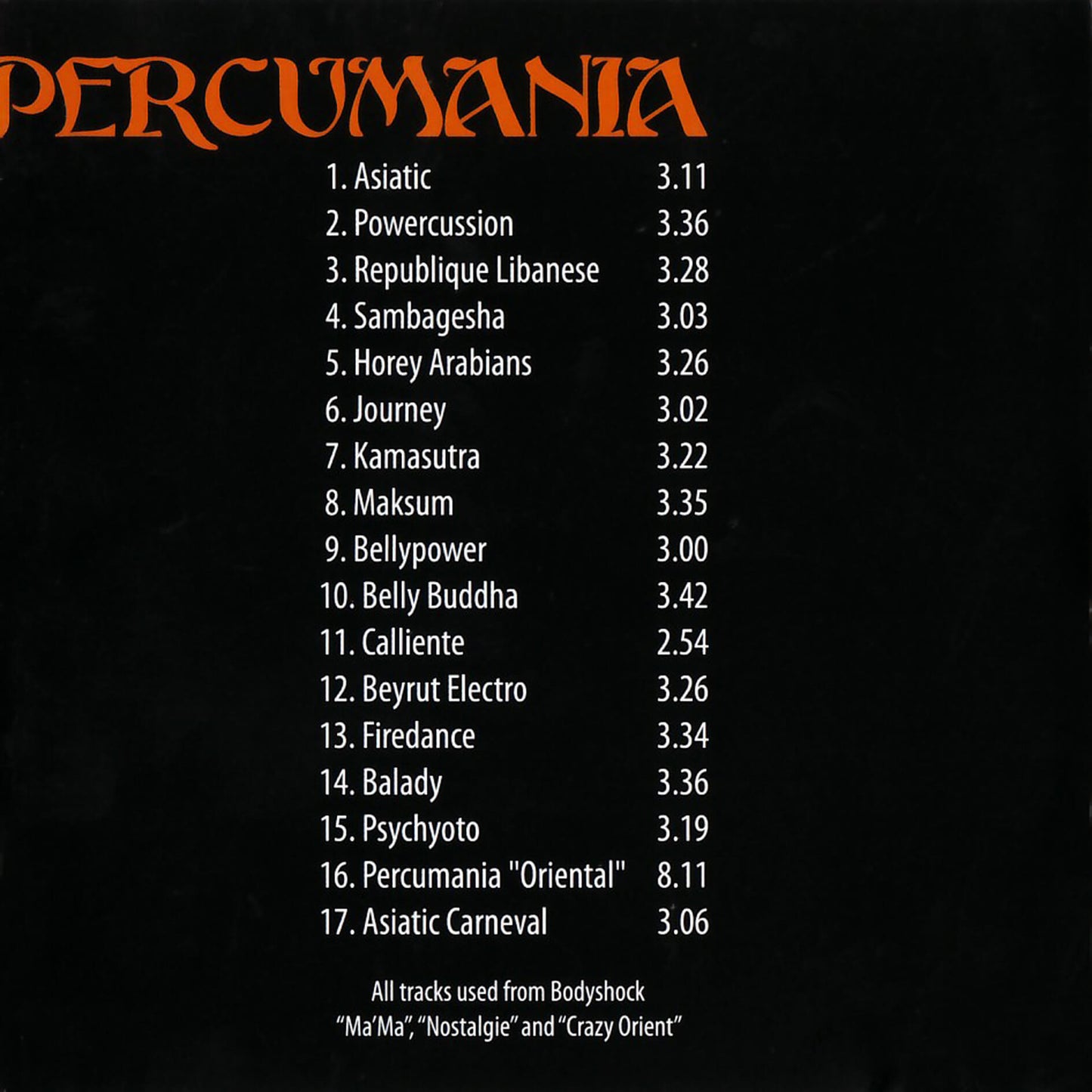 Rabih Merhi / Percumana / Perkusiniai šokiai