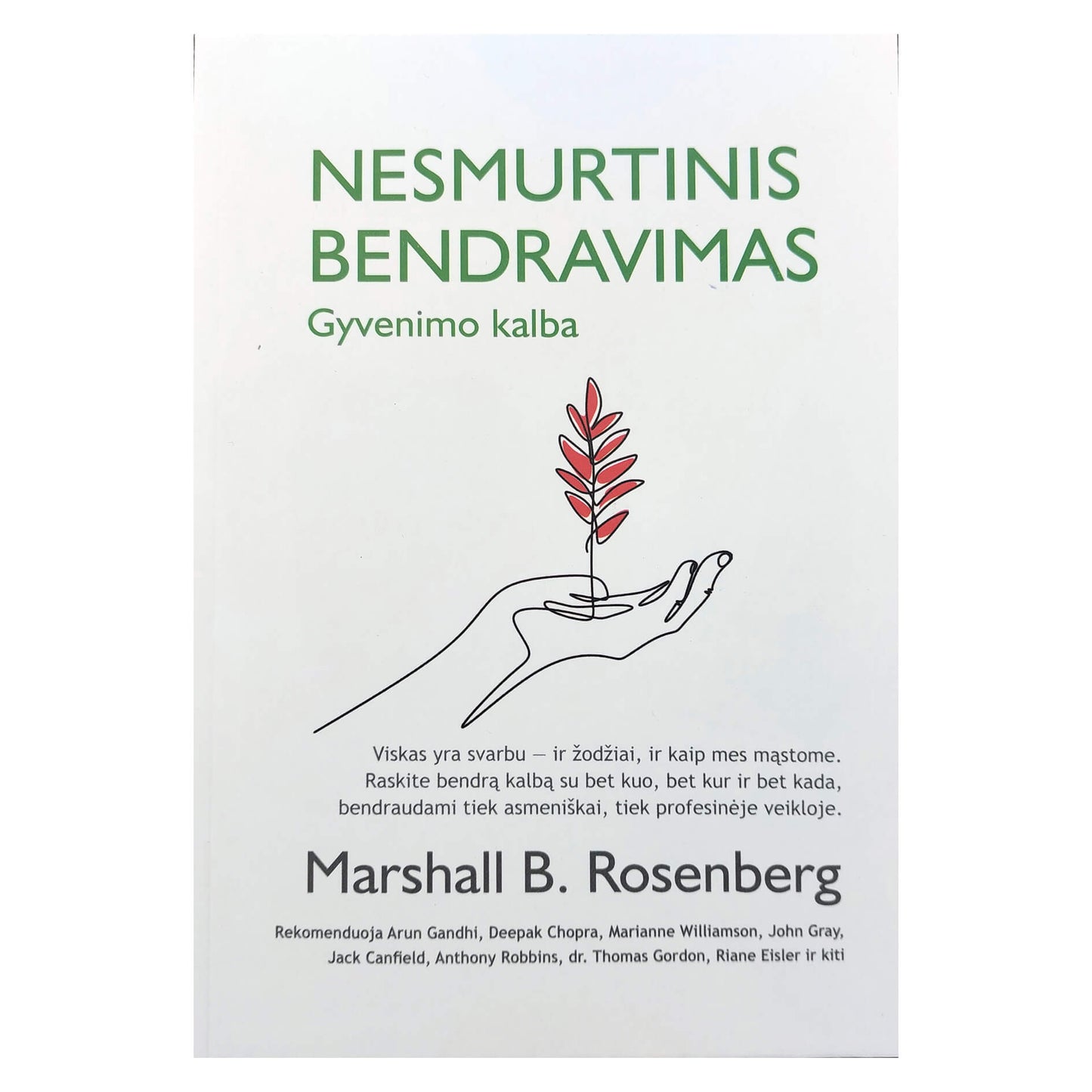 Marshall Rosenberg "Nesmurtinis bendravimas. Gyvenimo kalba"