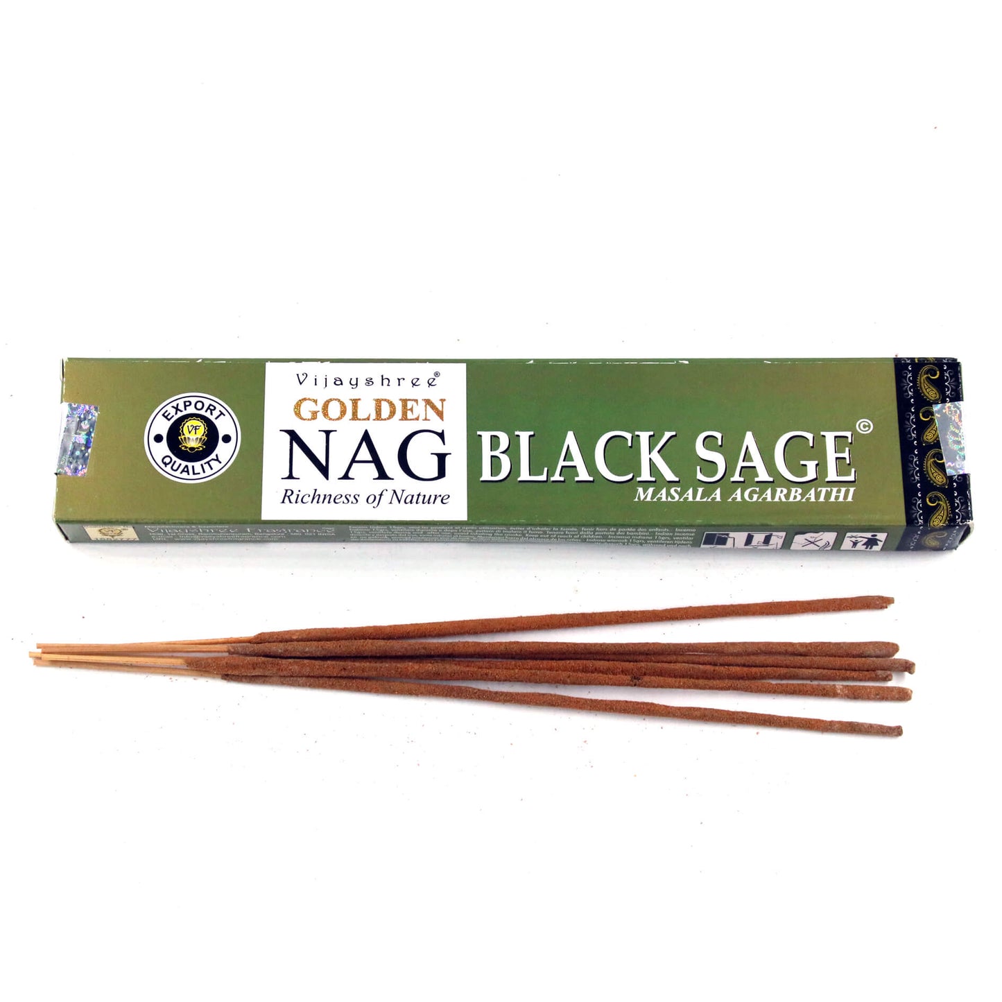 Благовония Golden Nag Black Sage (Шалфей)