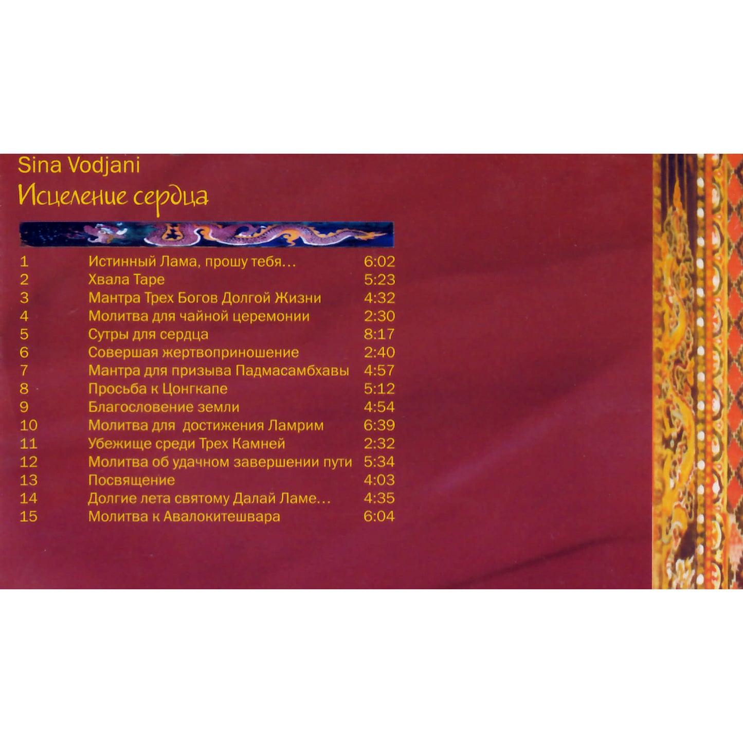 Sina Vodjani / Širdies gydymas