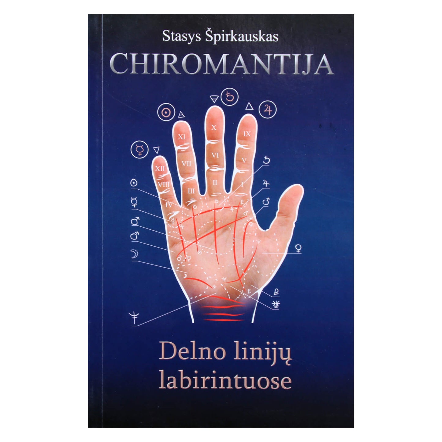 Stasys Špirkauskas "Chiromantija. Delno linijų labirintuose"