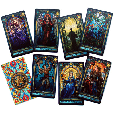 Таро карты Витражей (на английском языке)