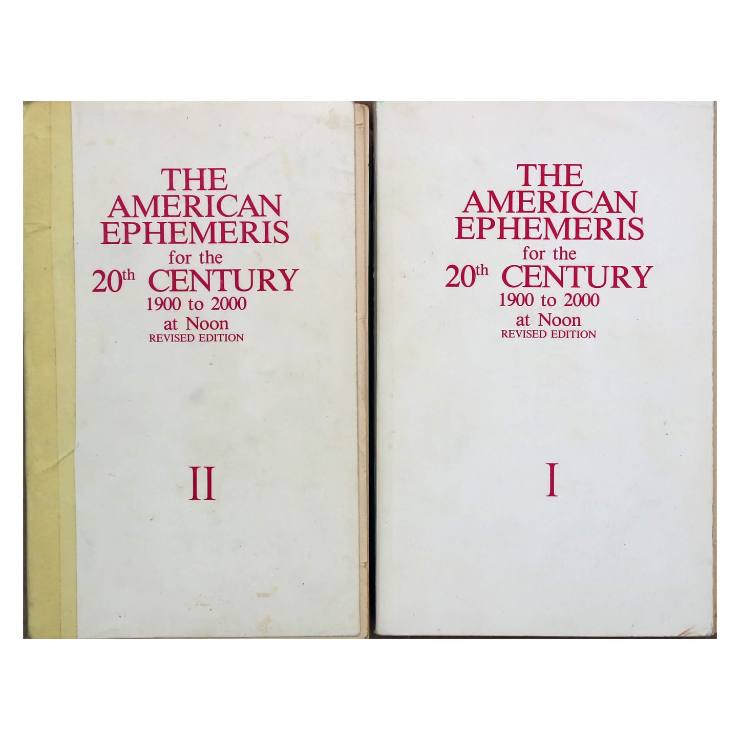 The American Ephemeris for the XX Century (1900 to 2000 at Noon) 1+2