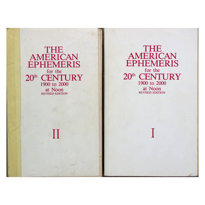 The American Ephemeris for the XX Century (1900 to 2000 at Noon) 1+2