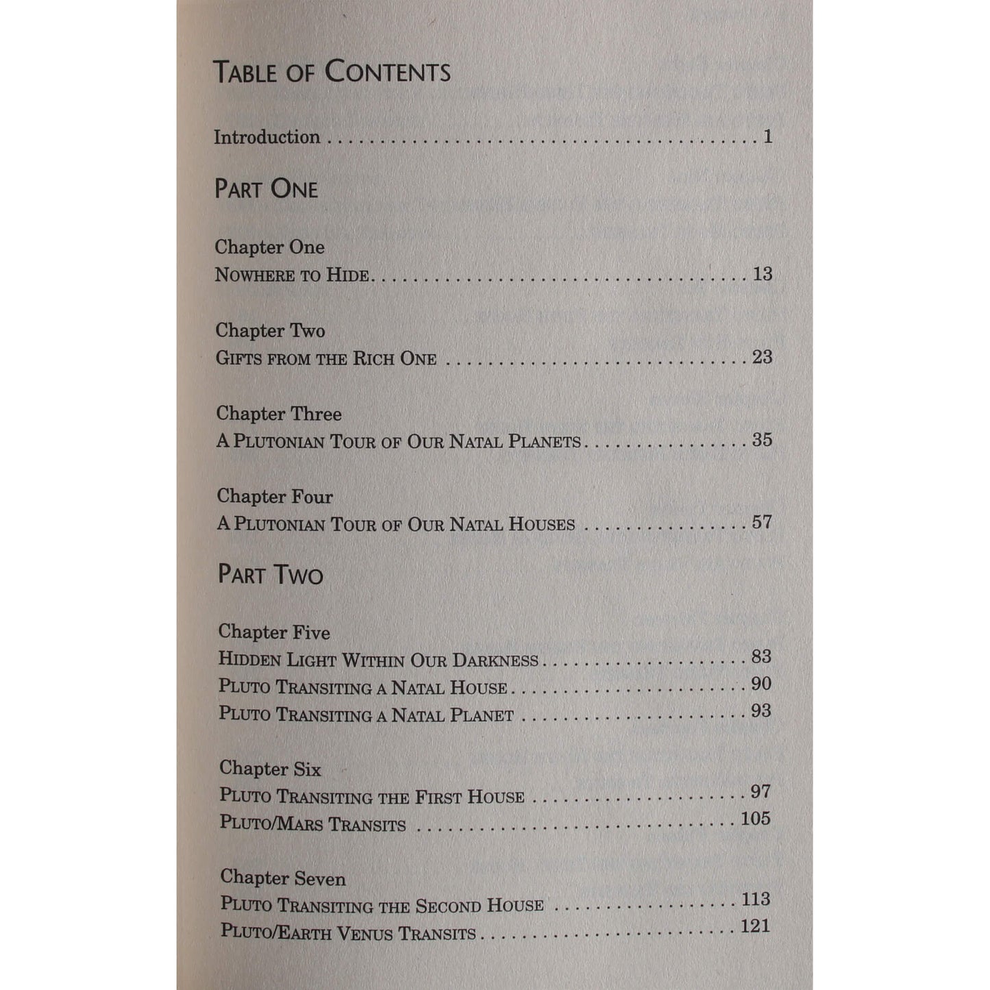 Bil Tierney "Alive and well with Pluto: transits of power and renewal"