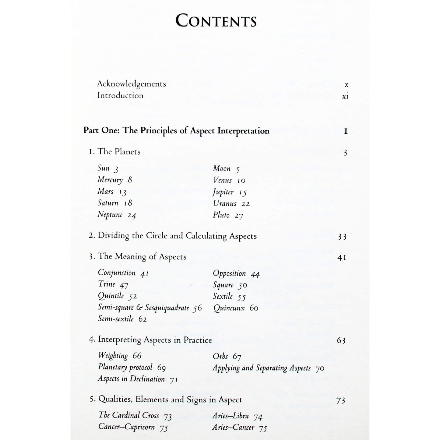 Sue Tompkins "Aspects in Astrology"